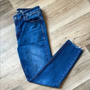 Old Navy High Rise Super Skinny Jeans - Dark Blue